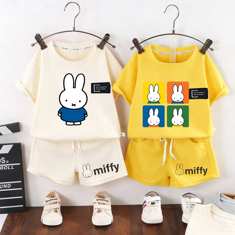 Badminton Meme - Miffys Rabbit Kids Short Sleeve Tee