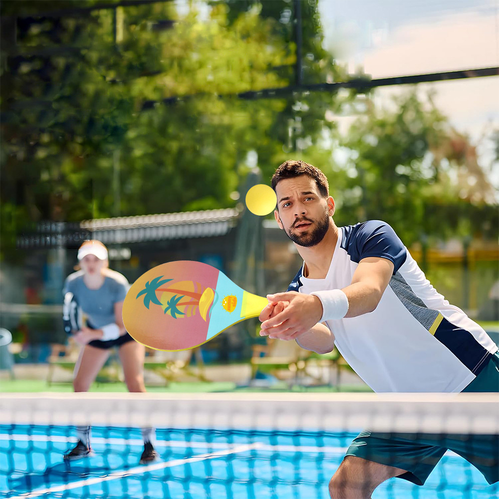 Cartoon Thickened Beach Badmin - Badminton Photo review and price