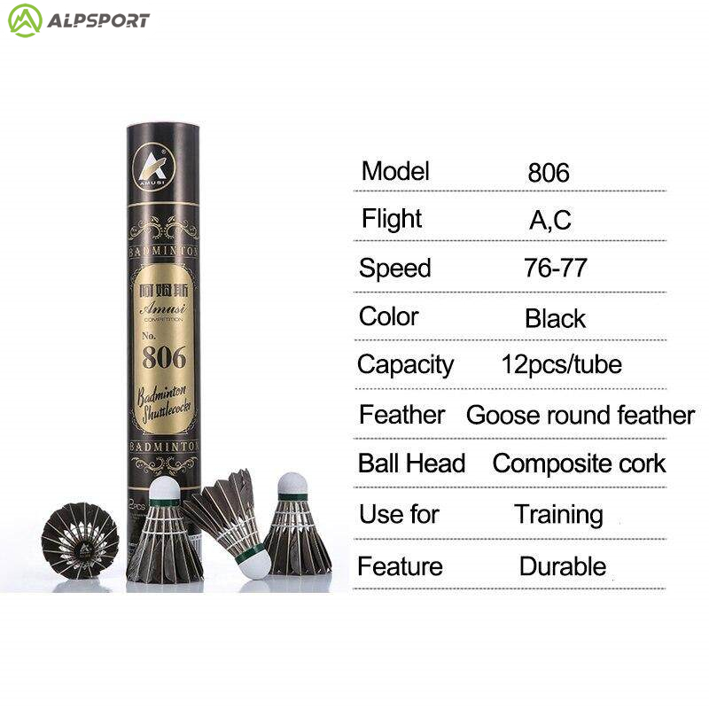 ALP 806 Badminton Shuttlecocks - Badminton Bwf review and price