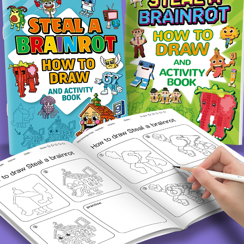 How to Draw: Steal a Brainrot  - Badminton Meme review and price