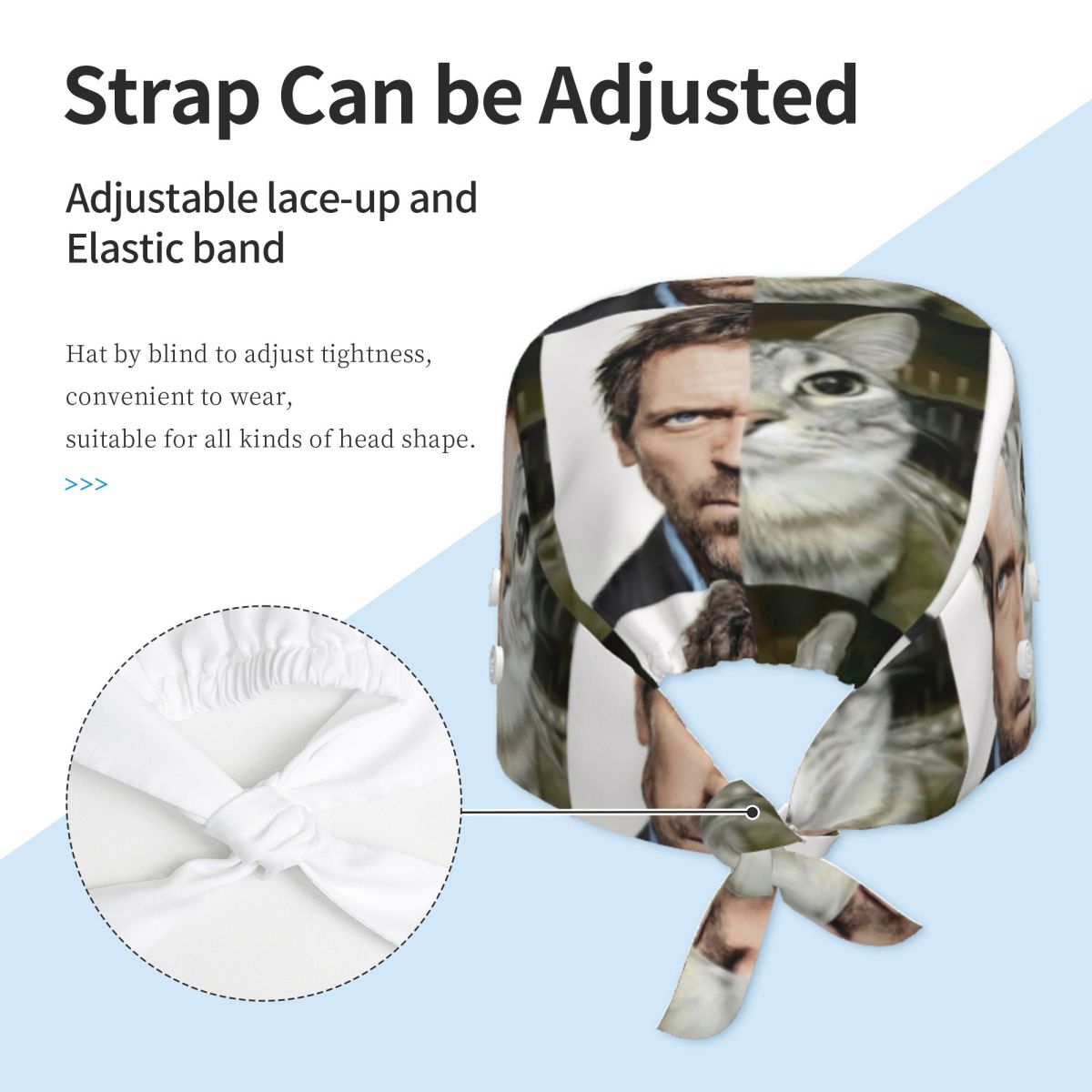 House MD Cat Meme Scrub Hat Do - Badminton Meme review and price