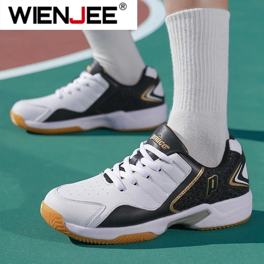 Professional Men Women Leather - Badminton Shoes review and price