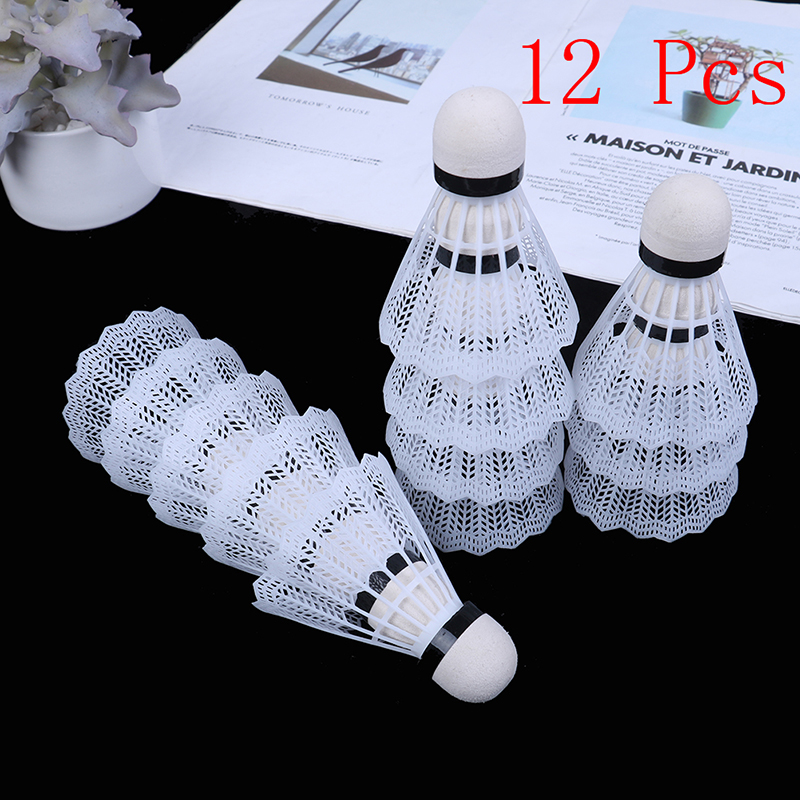 12Pcs Plastic Badminton Shuttl - Badminton Bwf review and price
