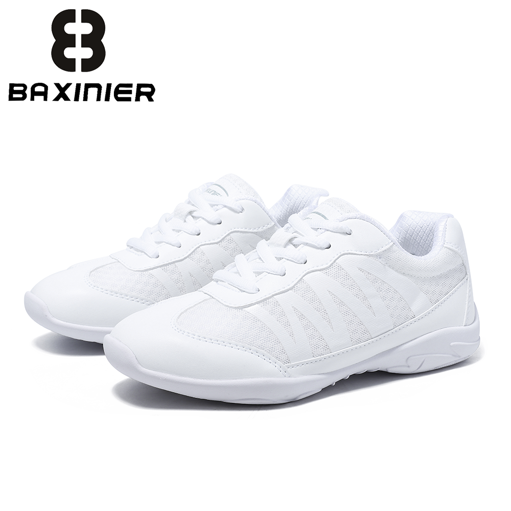 BAXINIER Girls White Cheer Ath - Badminton Shoes review and price