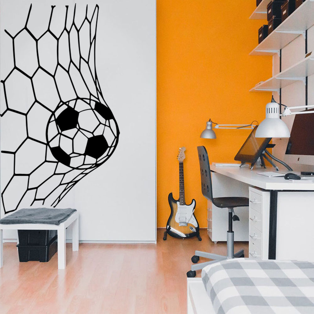 Large Soceer Goal Net Wall Sti - Badminton Live review and price