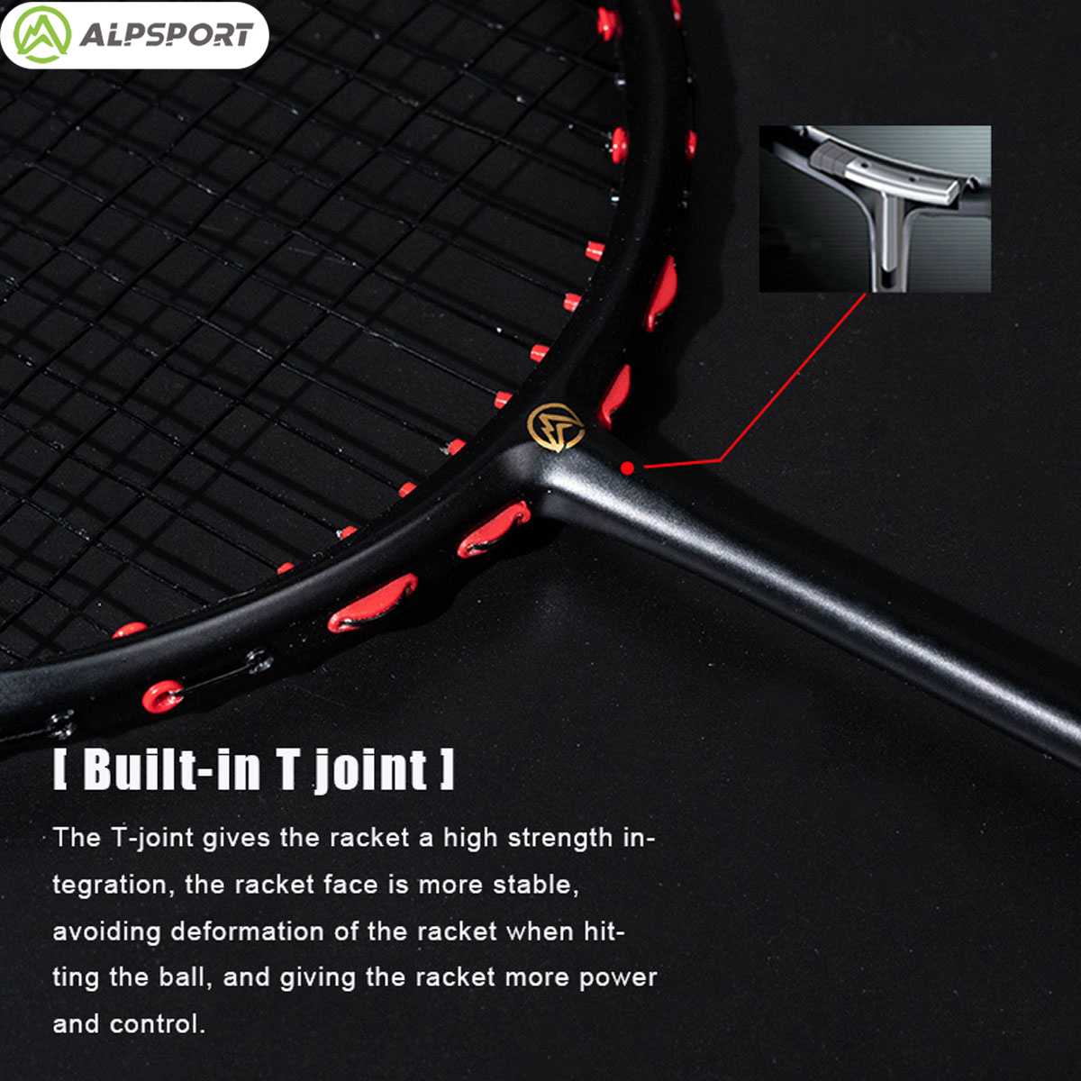 Alpsport MH-V5 5U 75g Wave Leg - Badminton Bwf review and price
