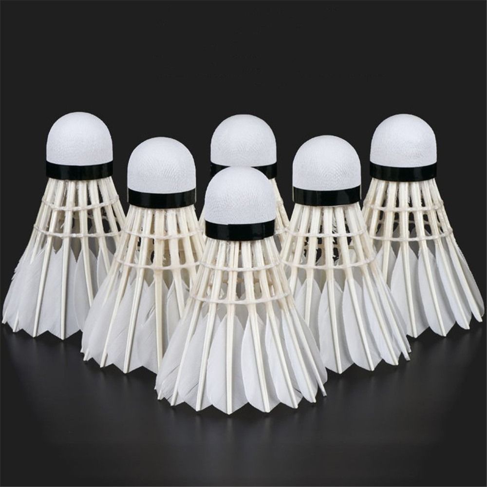 3/6/12Pcs New White Badminton  - Badminton Bwf review and price
