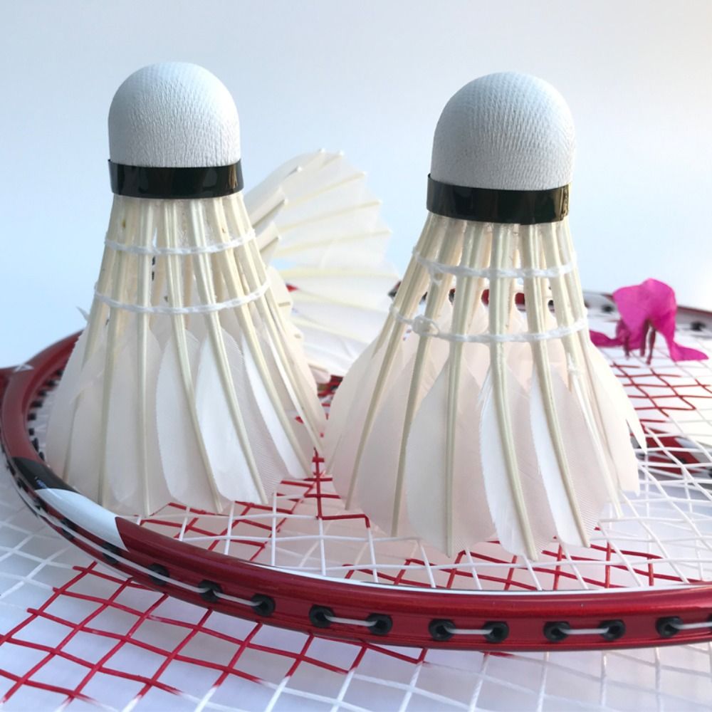 3/6/12Pcs New White Badminton  - Badminton Bwf review and price
