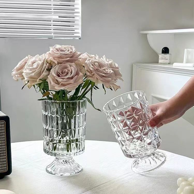 Embossed Vase Glass Crystal Ne - Badminton Live review and price