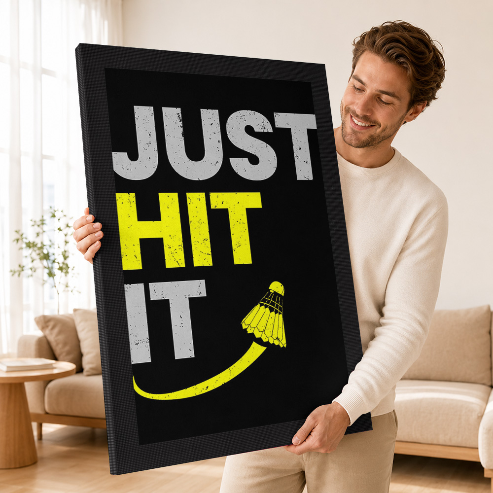 Badminton Canvas Painting Post - Badminton Photo review and price