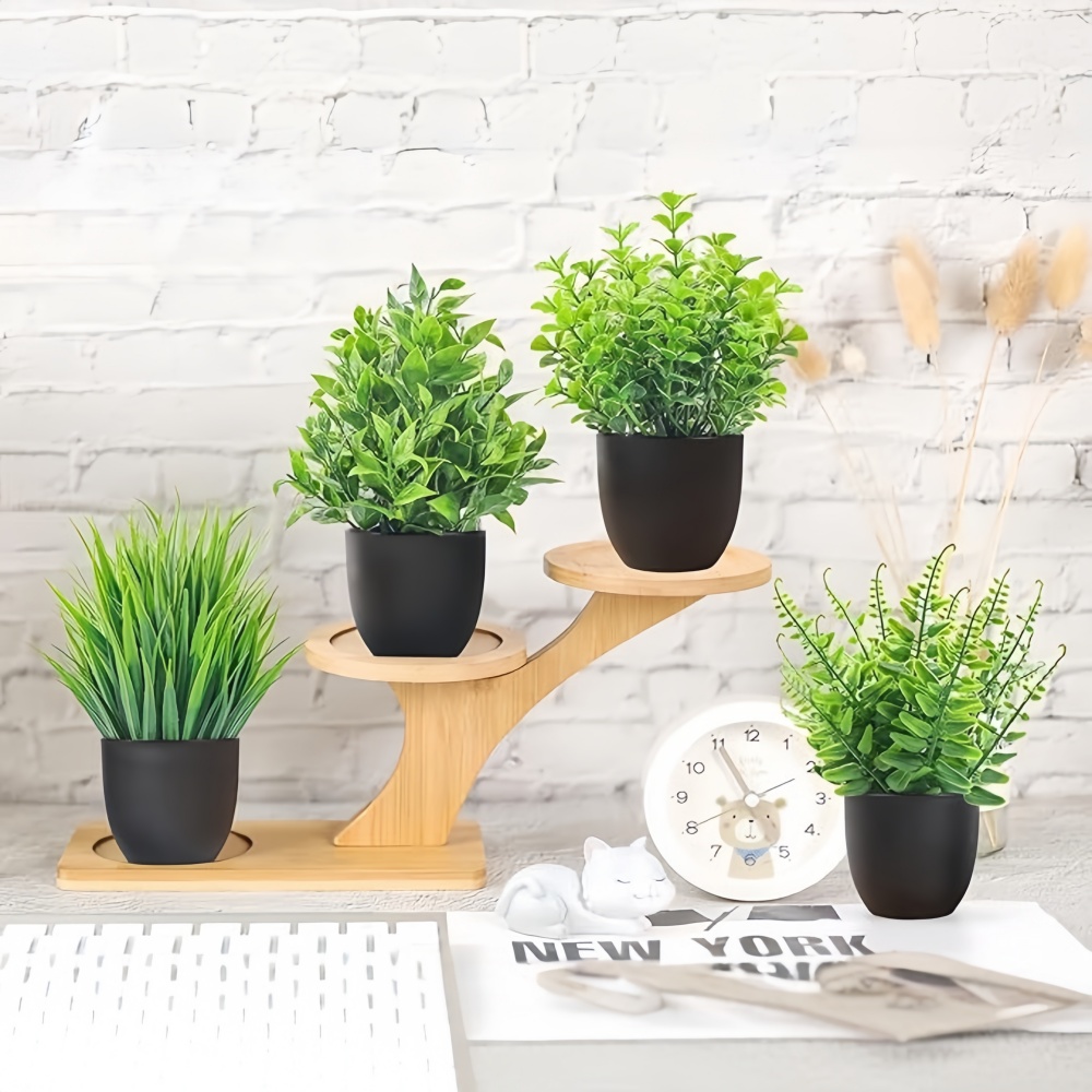 4pcs/set Mini Artificial Plant - Badminton Live review and price