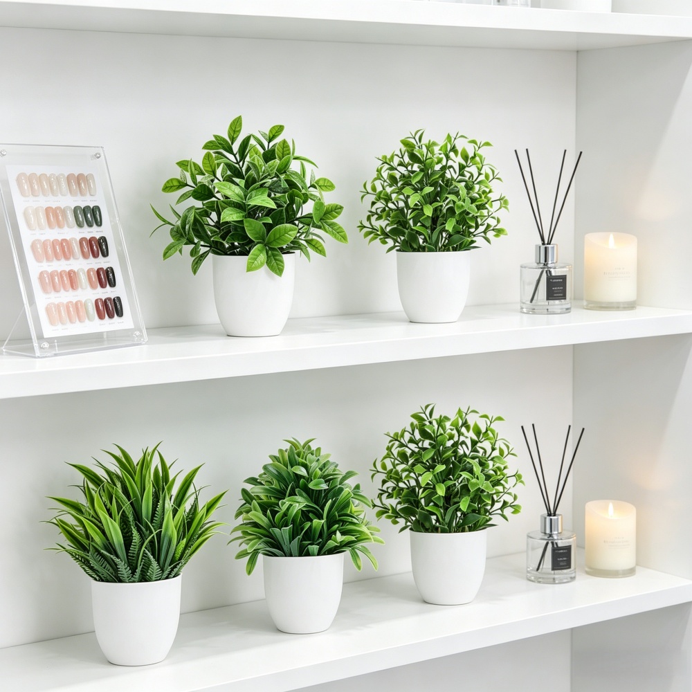 4pcs/set Mini Artificial Plant - Badminton Live review and price