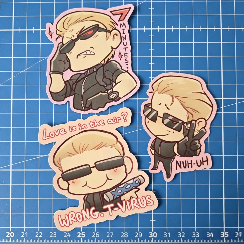 Resident Evil Wesker Chibi Mem - Badminton Meme review and price