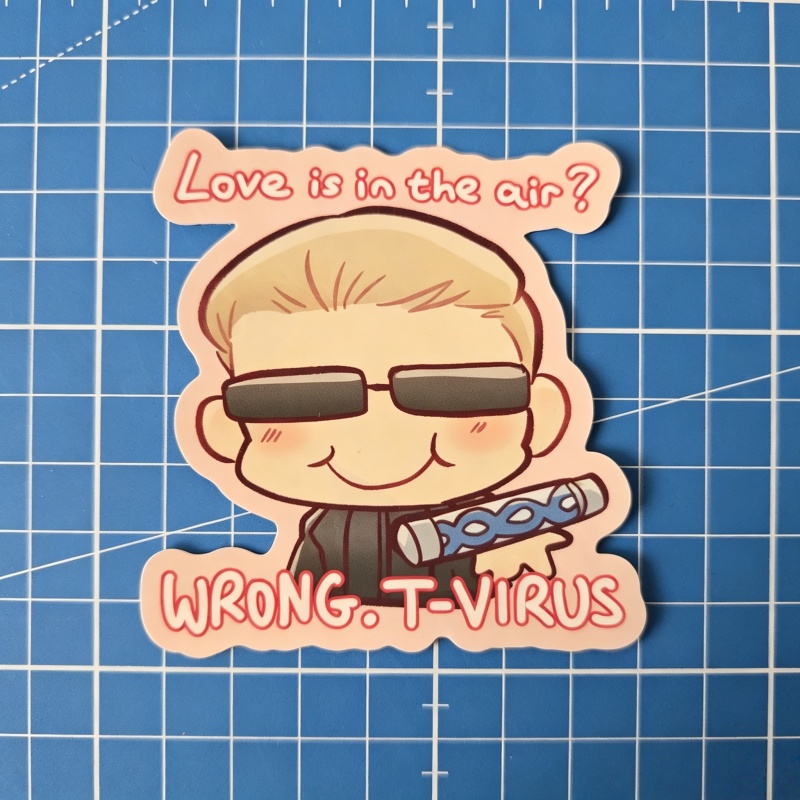 Resident Evil Wesker Chibi Mem - Badminton Meme review and price