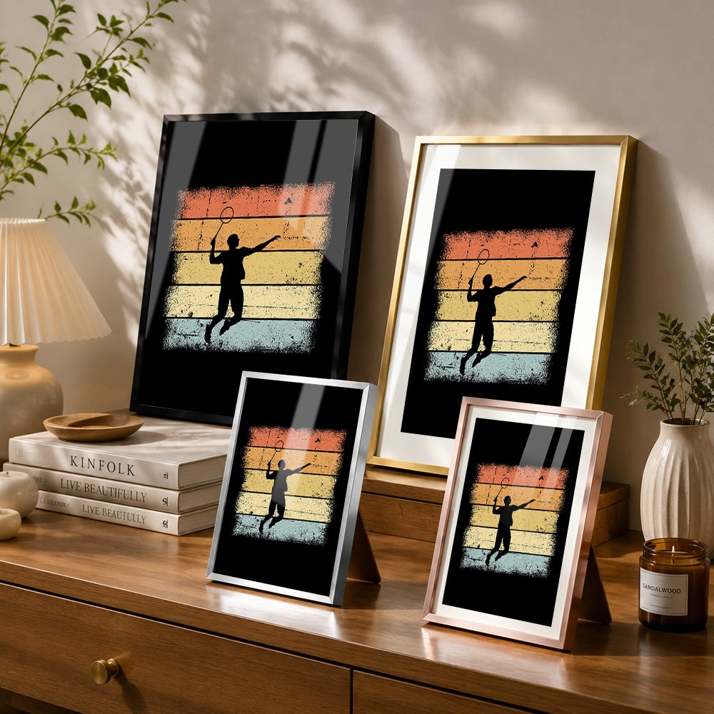 Badminton Retro Framed Aluminu - Badminton Photo review and price