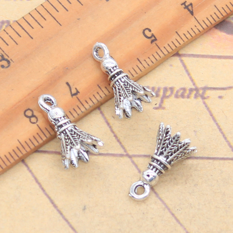 20pcs Charms 3D Badminton Shut - Badminton Photo review and price