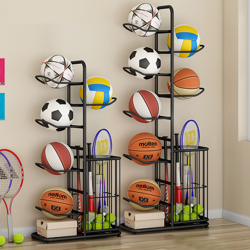 Sports Ball Storage Rack Baske - Badminton Bwf review and price