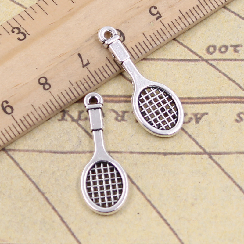 30pcs Charms Tennis Racket Bad - Badminton Photo review and price