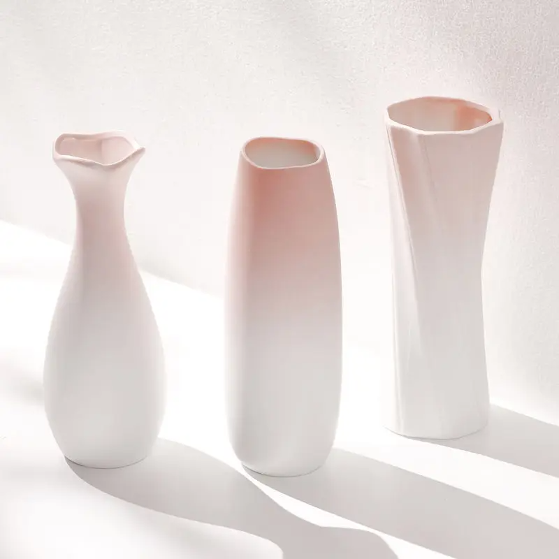 Nordic Plastic Vase Simple Pin - Badminton Live review and price